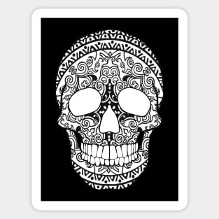 Mandala Skull Sticker